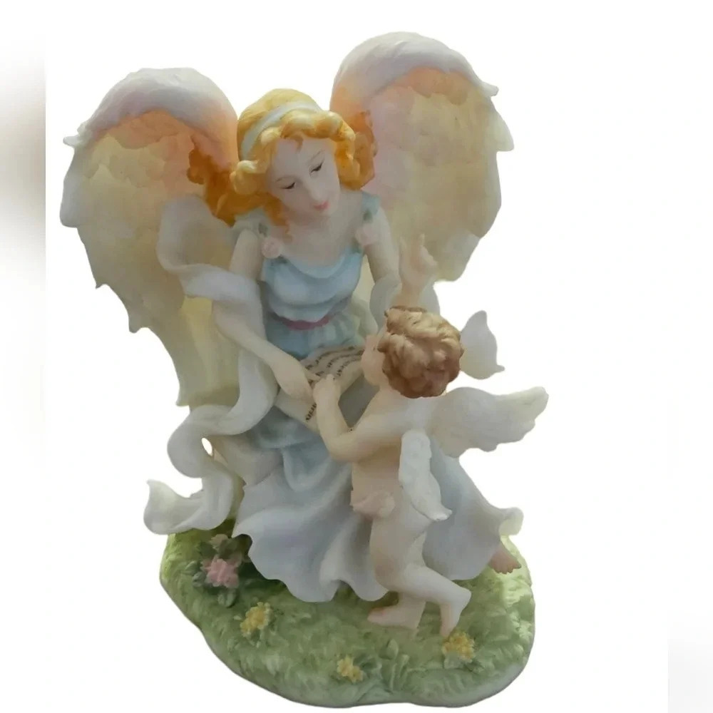 SERAPHIM CLASSICS  "FOREVER FRIENDS" 2000 LIMITED EDITION ANGEL FIGURINE!
